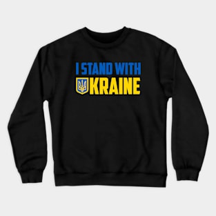 I STAND WITH UKRAINE PROTEST RUSSIA PROTEST PUTIN Crewneck Sweatshirt